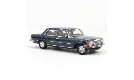 MERCEDES-BENZ 350 SEL (W116) 1979 Hansa Blue 1/18 Norev, масштабная модель, 1:18