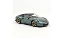 PORSCHE 911 GT3 Touring (992) 2021 Malachite Green 1/18 Norev, масштабная модель, scale18