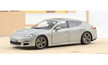 PORSCHE Panamera Turbo (970) 2009 Silver 1/18 Norev, масштабная модель, scale18