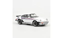 PORSCHE 911 Turbo 3.3 Coupe (930) ’Martini Edition’ 1980 White Norev 1/18