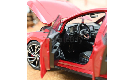 VW Golf viii GTI (5-дверей) 2020 Red 1/18 Norev 188595, масштабная модель, scale18, Volkswagen