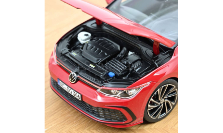 VW Golf viii GTI (5-дверей) 2020 Red 1/18 Norev 188595, масштабная модель, scale18, Volkswagen