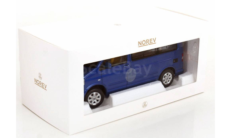 VW T5 California 2005 Ravenna Blue Metallic 1/18 Norev, масштабная модель, Volkswagen, 1:18