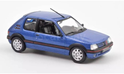 PEUGEOT 205 GTI 1.9 1992 Miami Blue 1/43 Norev