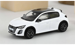 PEUGEOT 208 GT 2024 Bianca White 1/43 Norev