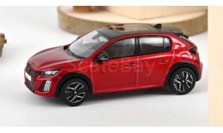 PEUGEOT 208 GT 2024 Elixir Red 1/43 Norev, масштабная модель, 1:43