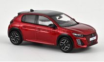 PEUGEOT 208 GT 2024 Elixir Red 1/43 Norev, масштабная модель, 1:43