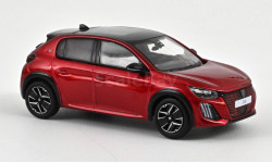 PEUGEOT 208 GT 2024 Elixir Red 1/43 Norev