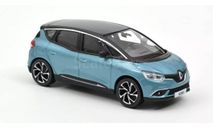 RENAULT Scenic IV 2016 Celeste Blue/Black 1/43 Norev, масштабная модель, scale43
