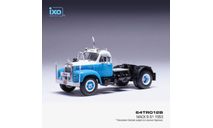 седельный тягач MACK B61 1953 Light Blue/White 1/64 IXO 64TR012B, масштабная модель, scale64