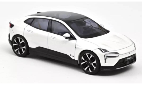 VOLVO Polestar 4 2024 Snow Norev 1/43, масштабная модель, scale43