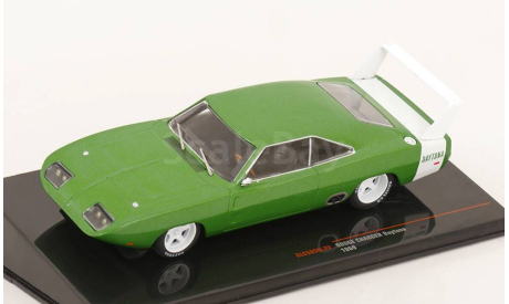 DODGE Charger Daytona 1969 Green Metallic 1/43 IXO CLC585, масштабная модель, 1:43