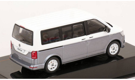 VW T6 Multivan 2017 White/Grey Metallic 1/43 IXO CLC595, масштабная модель, Volkswagen, IXO models, 1:43