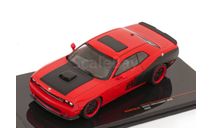 DODGE Challenger SRT8 2009 Red/Black 1/43 IXO CLC597, масштабная модель, IXO models, scale43