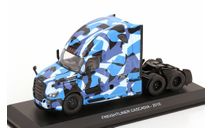 седельный тягач FREIGHTLINER Cascadia 2018 Blue/White/Black G1470007, масштабная модель, Altaya, scale43
