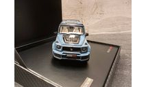 Brabus G-Class Mercedes-AMG G 63 W463 2020 голубой 1/43 AR, масштабная модель, Almost Real, scale43