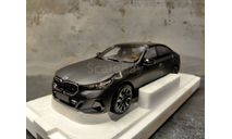 BMW i5 - 2023 Matt Grey 1/18 Minichamps, масштабная модель, scale18