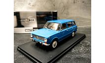 ВАЗ-2102 ’Жигули’ (LADA 2102) 1971 Голубой 1/24 WhiteBox, масштабная модель, 1:24
