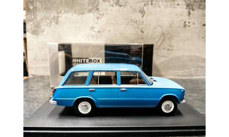 ВАЗ-2102 ’Жигули’ (LADA 2102) 1971 Голубой 1/24 WhiteBox, масштабная модель, 1:24
