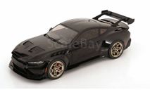 FORD Mustang GTD 5.2l V8 Coupe 2025 Grey Metallic/Black, масштабная модель, IXO Road (серии MOC, CLC), scale18