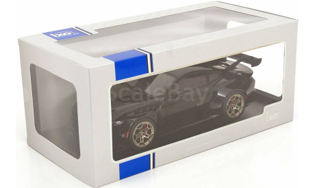 FORD Mustang GTD 5.2l V8 Coupe 2025 Grey Metallic/Black, масштабная модель, IXO Road (серии MOC, CLC), scale18