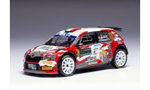 Skoda Fabia Rally2 #38 Rally Monte Carlo 2024 IXO 1/43 RAM921, масштабная модель, Škoda, IXO Rally (серии RAC, RAM), scale43