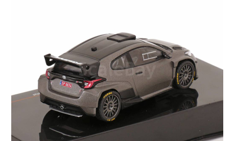 TOYOTA GR Yaris Rally2 2024 Matt Grey Metallic 1/43 IXO, масштабная модель, IXO Rally (серии RAC, RAM), scale43