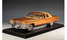 CADILLAC Coupe Deville 1976 Amberlite Firemist GLM 1/18, масштабная модель, 1:18