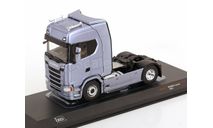 седельный тягач SCANIA S-Series 2020 Light Blue Metallic, масштабная модель, IXO, 1:43, 1/43