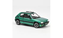 PEUGEOT 205 GTi ’Griffe’ 1991 Green 1/18 Norev, масштабная модель, 1:18