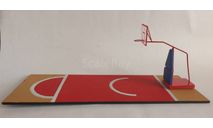Баскетбольная площадка, элементы для диорам