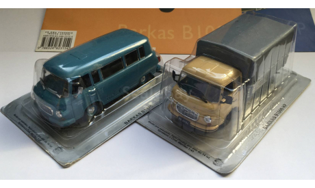 Kultowe Autа 1:43 Barkas B1000 №42 и Barkas B1000НР №65, масштабная модель, DeAgostini-Польша (Kultowe Auta), scale43