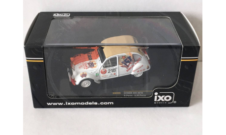 RAC225 IXO Citroen 2CV #218, масштабная модель, Citroën, IXO Rally (серии RAC, RAM), 1:43, 1/43