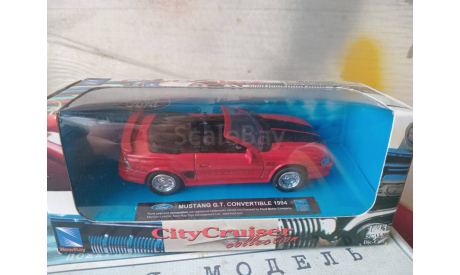 Ford Mustang Convertible 1994, масштабная модель, New Ray, scale43