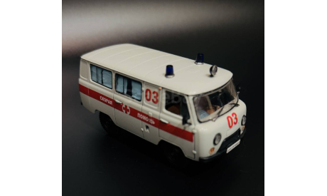 УАЗ 3962 Скорая помощь 90-х, масштабная модель, DeAgostini, 1:43, 1/43