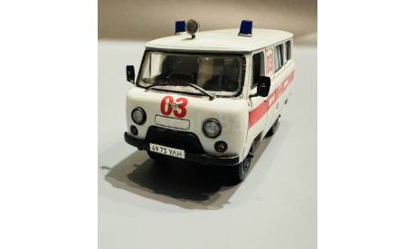 УАЗ 3962 Скорая помощь 90-х, масштабная модель, DeAgostini, 1:43, 1/43