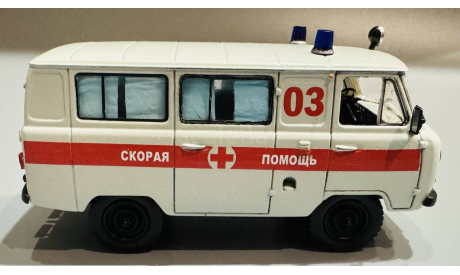 УАЗ 3962 Скорая помощь 90-х, масштабная модель, DeAgostini, 1:43, 1/43