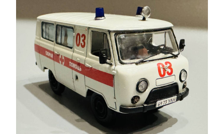 УАЗ 3962 Скорая помощь 90-х, масштабная модель, DeAgostini, 1:43, 1/43