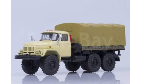 131 бортовой тент, бежевый, масштабная модель, Автоистория (АИСТ), scale43, ЗИЛ