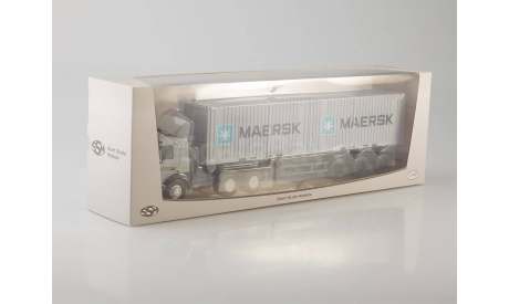 МАЗ-6422 с контейнеровозом МАЗ-938920, Maersk SSM, масштабная модель, 1:43, 1/43, Start Scale Models (SSM)