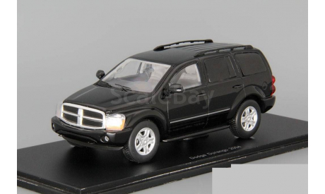 DODGE DURANGO 2004 black 4х4 WD 1/43 Spark S0854 Раритет, масштабная модель, scale43