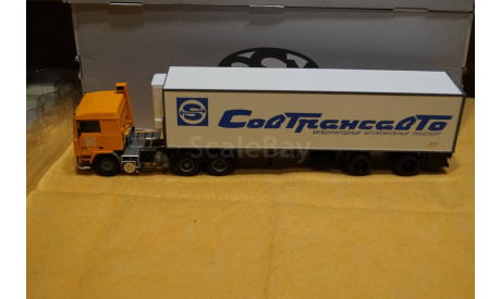 Модель Volvo F12 с полуприцепом Совтрансавто 1/43 SSM, масштабная модель, Start Scale Models (SSM), Voisin, scale43