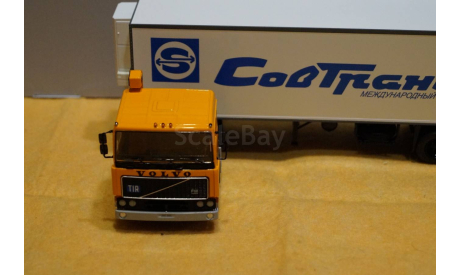 Модель Volvo F12 с полуприцепом Совтрансавто 1/43 SSM, масштабная модель, Start Scale Models (SSM), Voisin, scale43