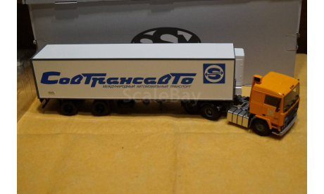 Модель Volvo F12 с полуприцепом Совтрансавто 1/43 SSM, масштабная модель, Start Scale Models (SSM), Voisin, scale43