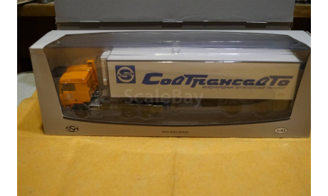 Модель Volvo F12 с полуприцепом Совтрансавто 1/43 SSM, масштабная модель, Start Scale Models (SSM), Voisin, scale43