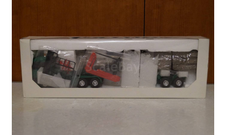 Scania 144L лесовоз с роспуском  1/43 Eligor, масштабная модель, 1:43