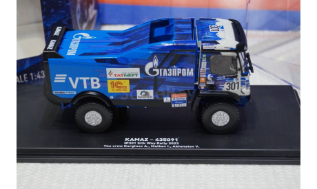 Камаз 435091 №301 Камаз-Мастер ралли 2023г.  1/43 ПАО Камаз, масштабная модель, scale43