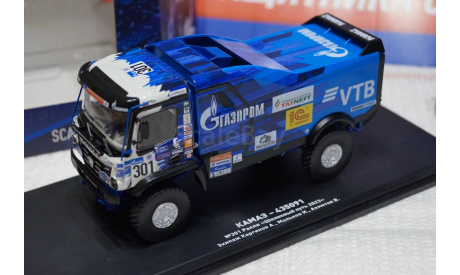 Камаз 435091 №301 Камаз-Мастер ралли 2023г.  1/43 ПАО Камаз, масштабная модель, scale43