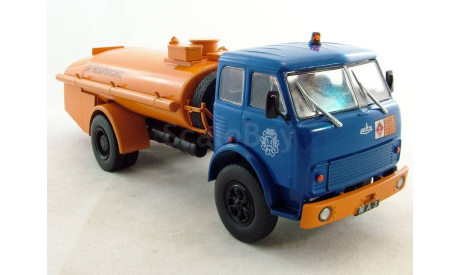 МАЗ 5334 топливозаправщик 1/43 АНС №71, масштабная модель, Автомобиль на службе, журнал от Deagostini, scale43