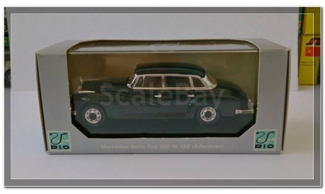 Мерседес-Benz Typ 300 W189 Adenauer   распродажа части коллекции, масштабная модель, 1:43, 1/43, RIO, Mercedes-Benz